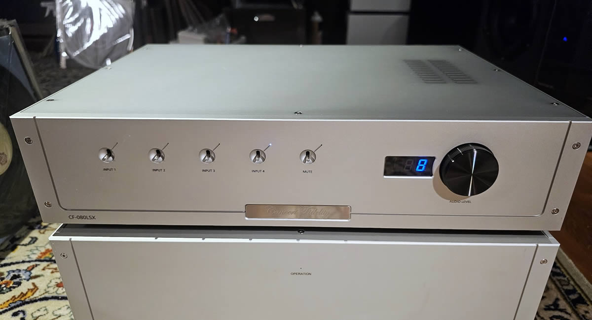 Concert Fidelity CF-080LSX Hybrid Preamplifier