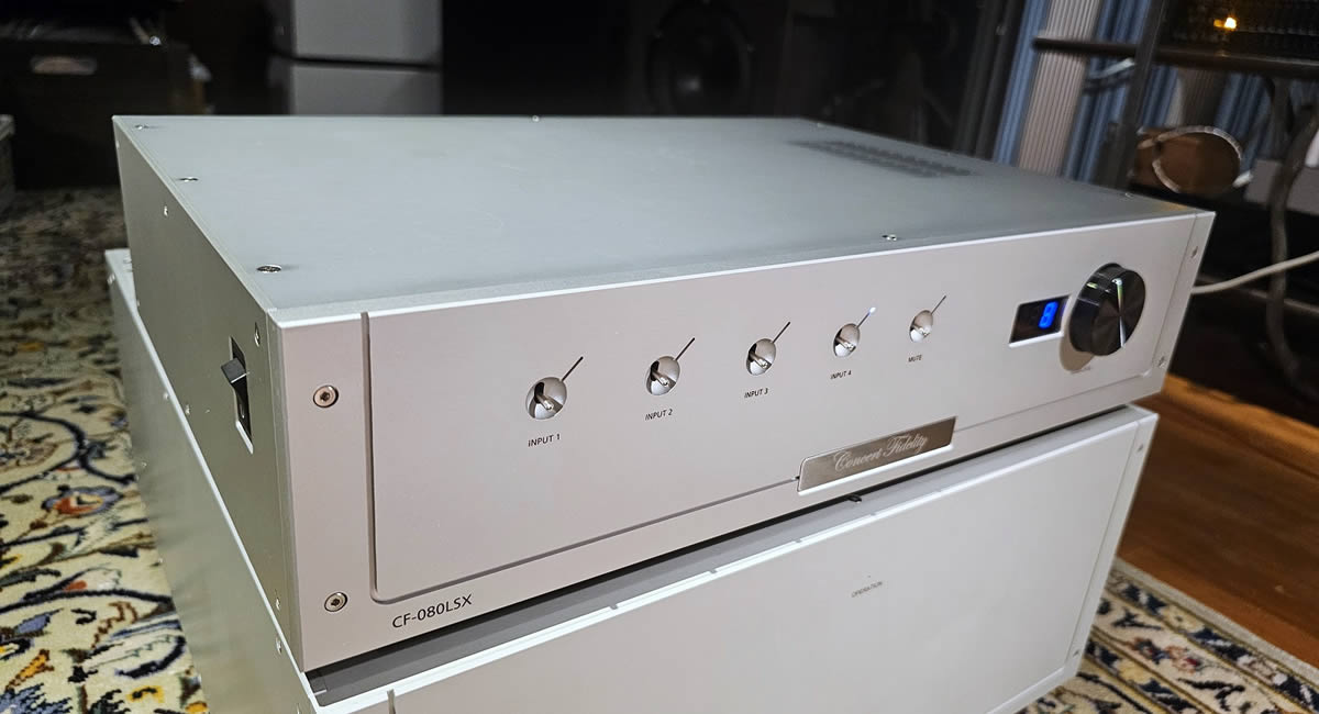 Concert Fidelity CF-080LSX Hybrid Preamplifier