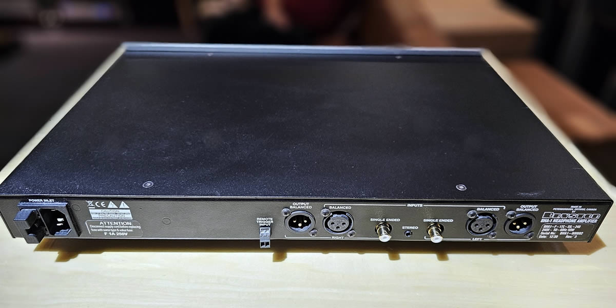 BHA-1 Headphone Amplifier