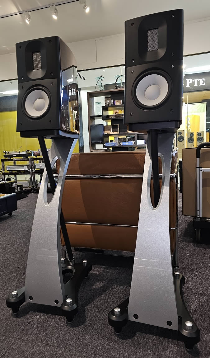 Raidho Acoustics C1.1 with matching stands
