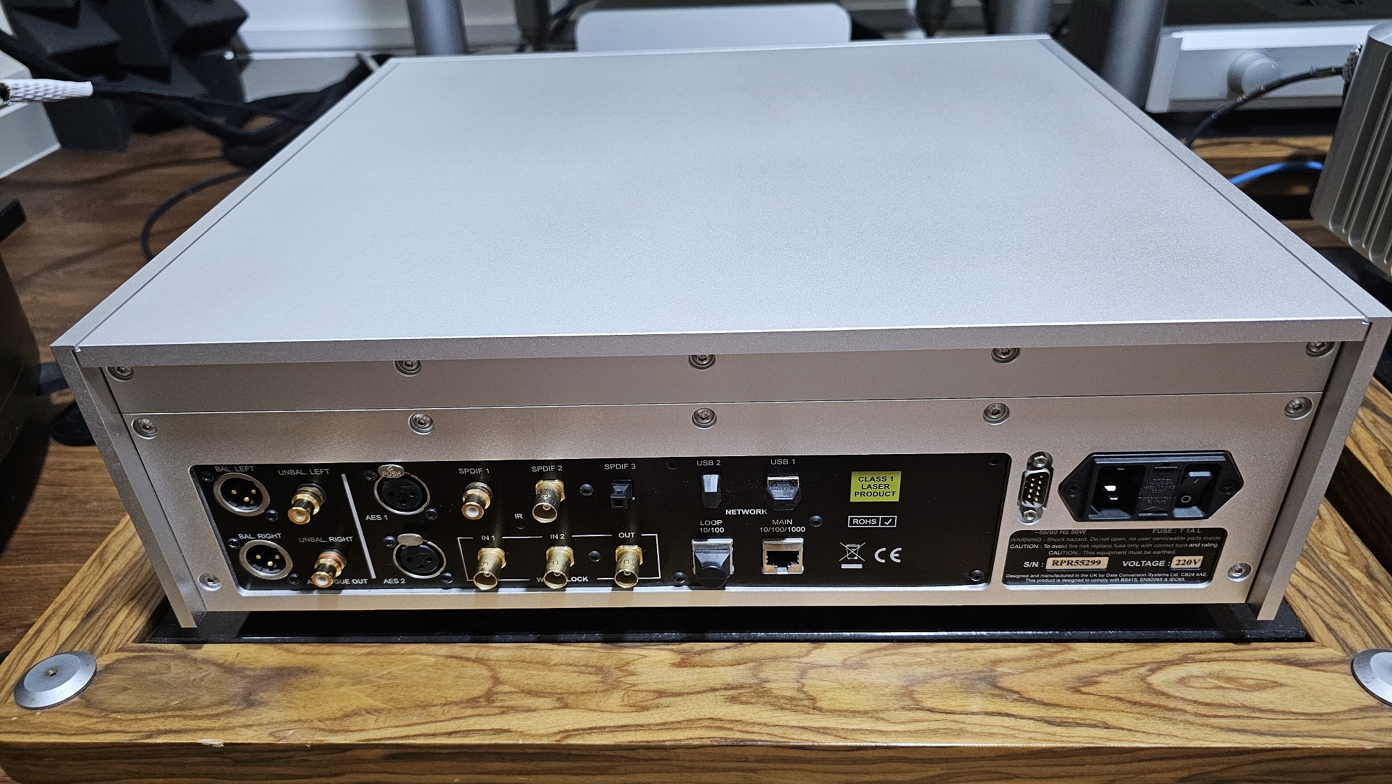 DCS Rossini CD Player/Streamer - Silver DCS Rossini CD Player/Streamer - Silver