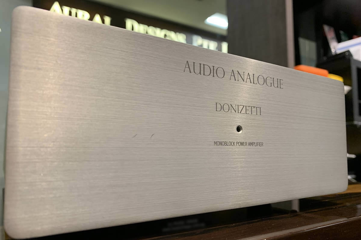 Audio Analogue Donizetti mono amplifier 